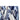 Rok Zand Marine Blue Wyber Plissé