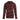 Sweater bordeaux cognac grafisch