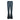 Stretchpantalon Zwart Petrol Visgraat Flair