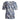 Shirt Blauw Wolwit Marmerprint