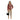 Shirt Retro Bloemenprint Rood