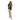 Gilet Bruin Blokjespatroon Teddy