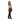 Blouson Penseelstrepen Print Brownie